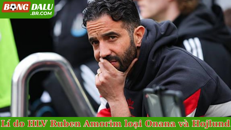 Lí do HLV Ruben Amorim loại Onana và Hojlund