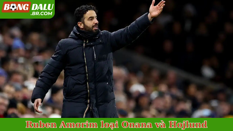 Ruben Amorim loại Onana và Hojlund