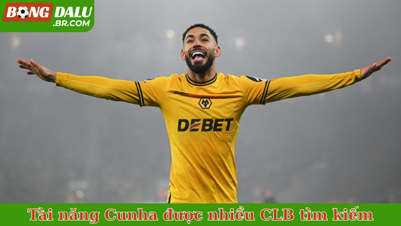 Tài năng Matheus Cunha được nhiều CLB tìm kiếm